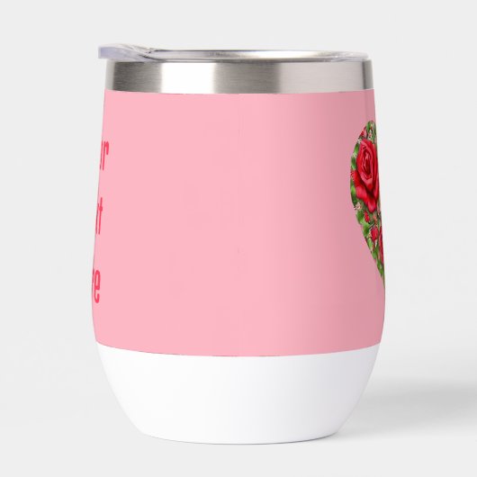 Vintage Rose Herz (Rechts)