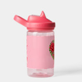 Vintage Rose Herz Trinkflasche (rechts)