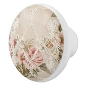 Vintage Rose hinter der Spitze Keramikknauf (Rechts)