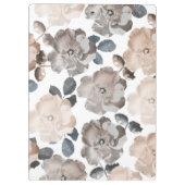 Vintage Rose Hochzeitsklammer Klemmbrett (Rückseite)