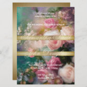 Vintage Rose im alten niederländischen Stil (Vorne/Hinten)