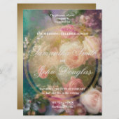 Vintage Rose im alten niederländischen Stil (Vorne/Hinten)