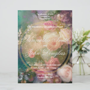 Vintage Rose im alten niederländischen Stil