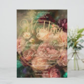 Vintage Rose im alten niederländischen Stil (Stehend Vorderseite)