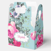 Vintage Rose Individuelle Name Geschenke, Gefällig Geschenkschachtel (Geöffnet)