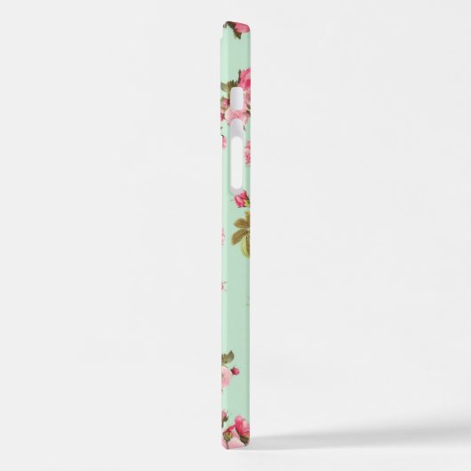 Vintage Rose iPhone Hülle (Linke Seite)