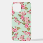 Vintage Rose iPhone Hülle (Rückseite)