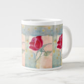Vintage Rose Kaffee Tasse (Vorderseite Rechts)