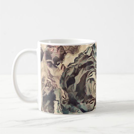 Vintage Rose Kaffeetasse (Links)