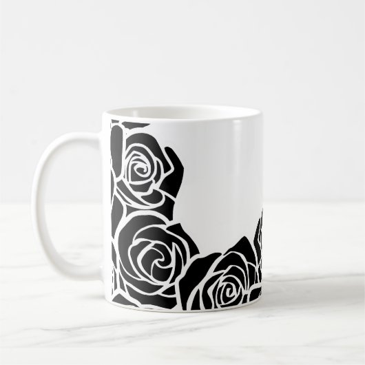 Vintage Rose Kaffeetasse (Links)