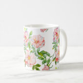 Vintage Rose Kaffeetasse (VorderseiteRechts)