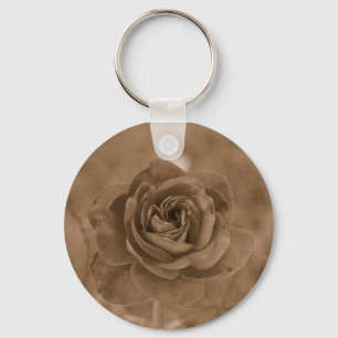 Vintage Rose Keychain Schlüsselanhänger