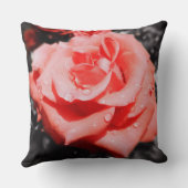 Vintage Rose Kissen (Rückseite)