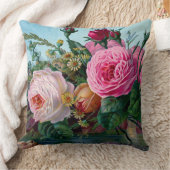 Vintage Rose Kissen (Decke)