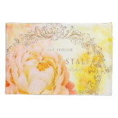 Vintage Rose Kissenbezug (Rückseite)