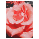 Vintage Rose Klemmbrett (Rückseite)