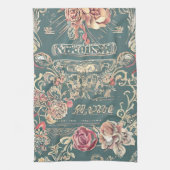 Vintage Rose Küchentuch (Vertikal)