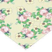 Vintage Rose Kurzer Tischläufer (Ecke)