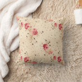 Vintage Rose Land Hütte Kissen (Decke)