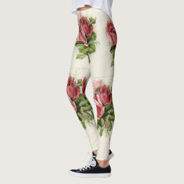 Vintage Rose Leggings