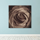 Vintage Rose Leinwanddruck (Insitu (Holzboden))