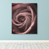 Vintage Rose Leinwanddruck (Insitu (Holzboden))