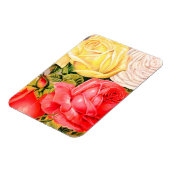 Vintage Rose Magnet (Linke Seite)