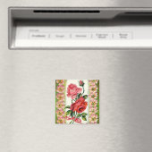 Vintage Rose Magnet (In Situ (Geschirrspüler))