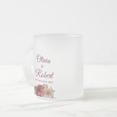 Vintage Rose Mattglastasse (Vorderseite Links)