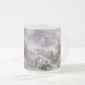 Vintage Rose Mattglastasse (VorderseiteRechts)