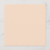 Vintage Rose Menükarte (Rückseite)