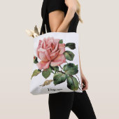 Vintage Rose mit Namen Tasche (Von Nahem)