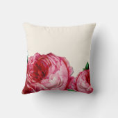 VINTAGE ROSE MONOGRAMM PILLOW KISSEN (Rückseite)