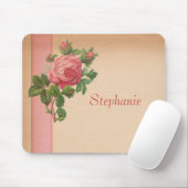 Vintage Rose Mousepad (Mit Mouse)