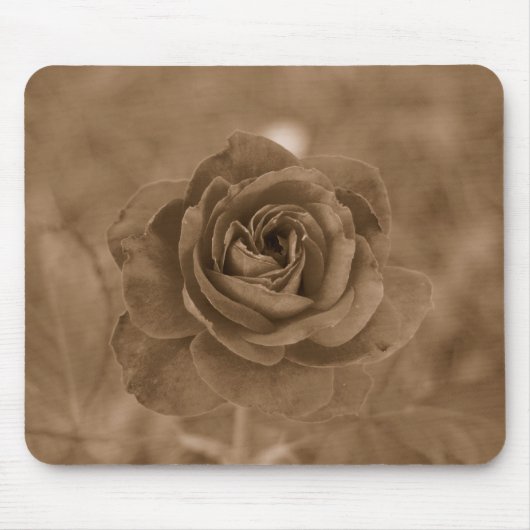 Vintage Rose Mousepad (Vorne)