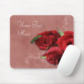Vintage Rose Mousepad (Mit Mouse)