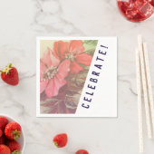 Vintage Rose Napkin Serviette (Beispiel)