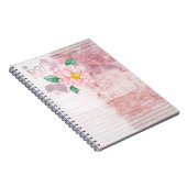 Vintage Rose Notizblock (Rechte Seite)