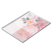 Vintage Rose Notizblock (Linke Seite)