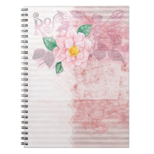 Vintage Rose Notizblock