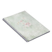 Vintage Rose Notizblock (Rechte Seite)