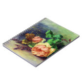 Vintage Rose Notizblock (Linke Seite)