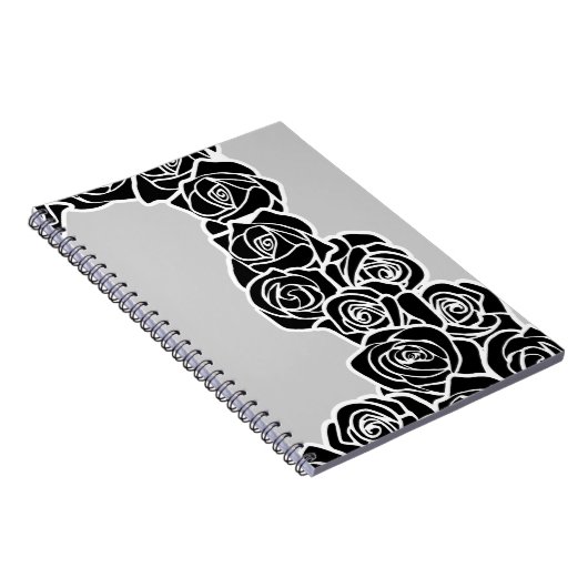 Vintage Rose Notizblock (Rechte Seite)