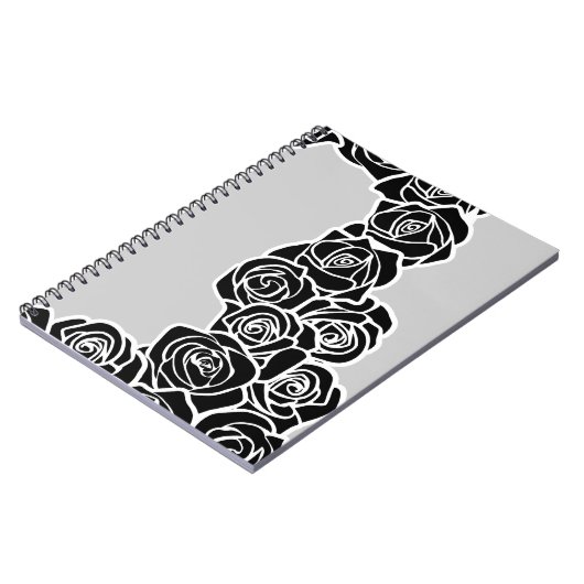 Vintage Rose Notizblock (Linke Seite)