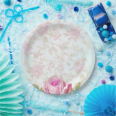 Vintage Rose Pappteller (Party)
