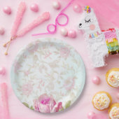 Vintage Rose Pappteller (Party)