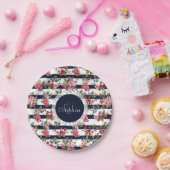 Vintage Rose Pappteller (Party)