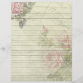 Vintage Rose Pergament (Look) (Rückseite)