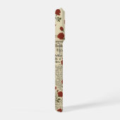 Vintage Rose Phone Case iPhone Hülle (Rechte Seite)