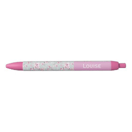Vintage Rose Pink Namensstift Kugelschreiber